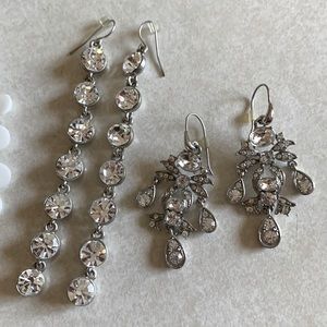 Silver earrings bundle